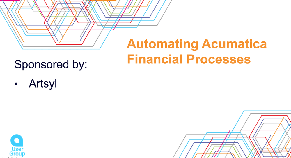 Automate Acumatica Financial Processes
